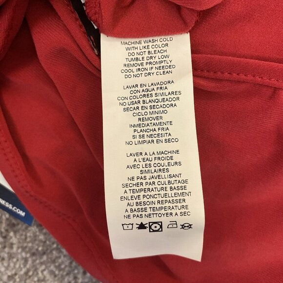 Express Women's Cowl Neck Cropped Cami Spaghetti Straps Pink Top Size XL NWT $44 - Picture 16 of 16